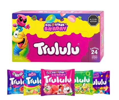 Gomas Surtidas Trululu 35gr x 24 UND
